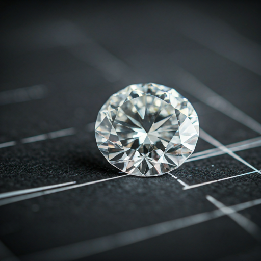 Technical sketch of gemstones