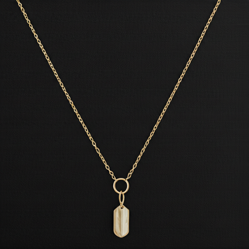 Technical necklace sketch